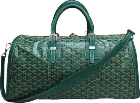 green boeing duffle bag